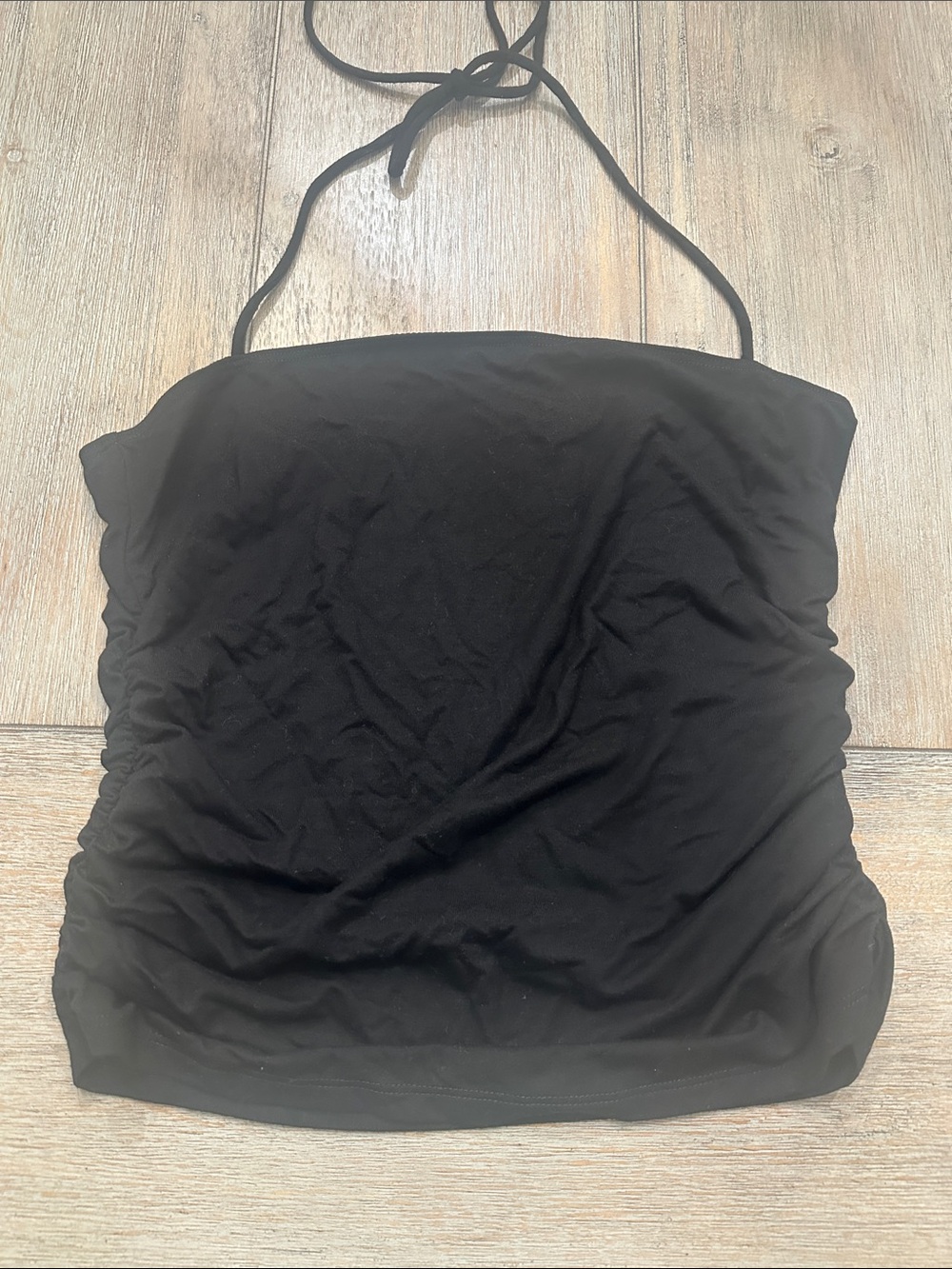 Reformation Joni Knit Top Black | Size Large